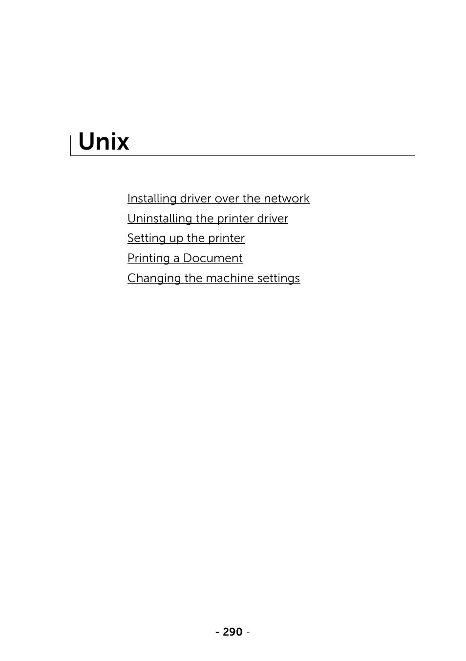 Unix | Dell B2375dnf Mono Multifunction Printer User Manual | Page 291 / 359