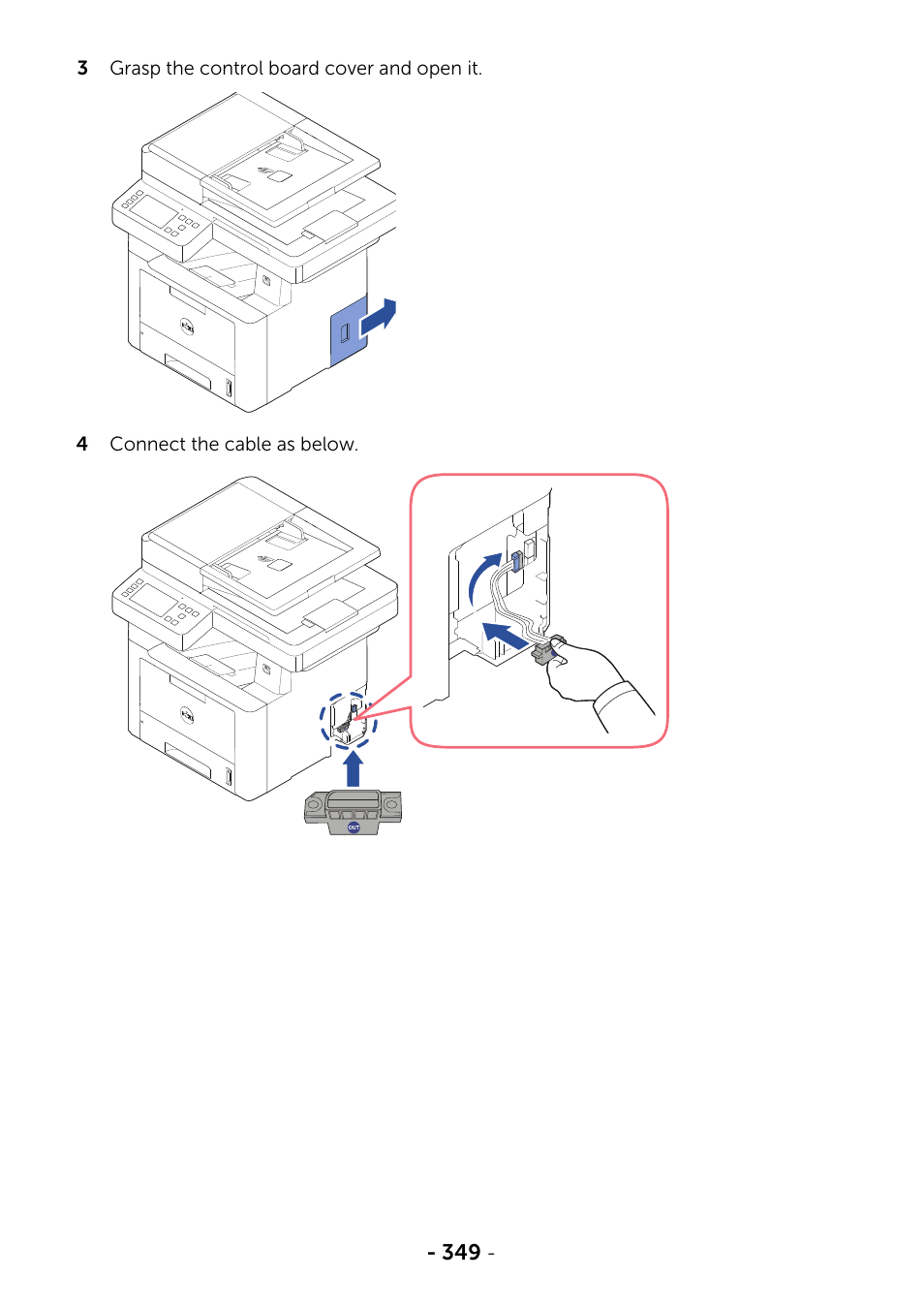Dell B2375dnf Mono Multifunction Printer User Manual | Page 350 / 359
