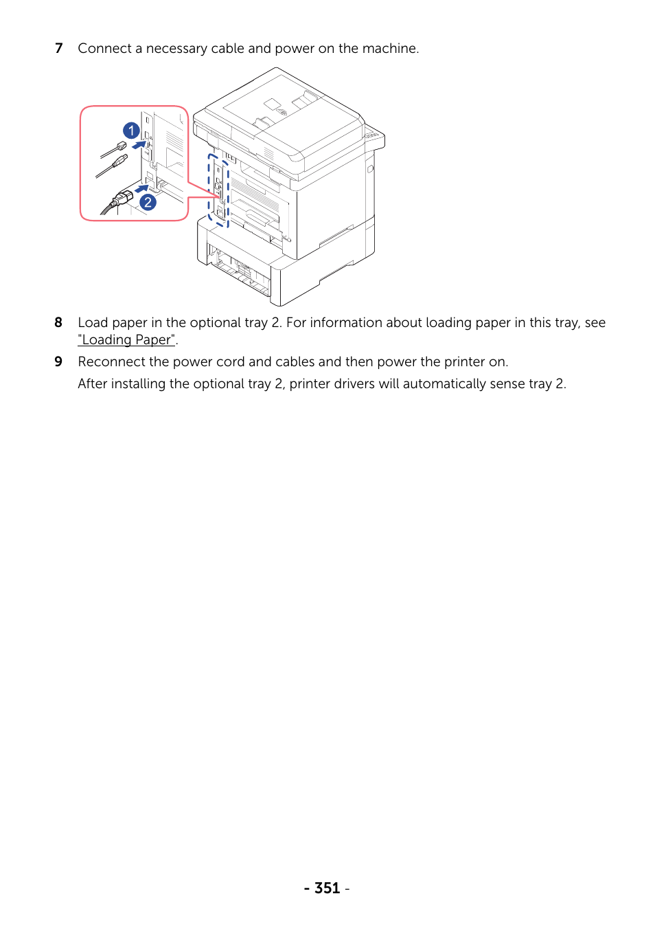 Dell B2375dnf Mono Multifunction Printer User Manual | Page 352 / 359