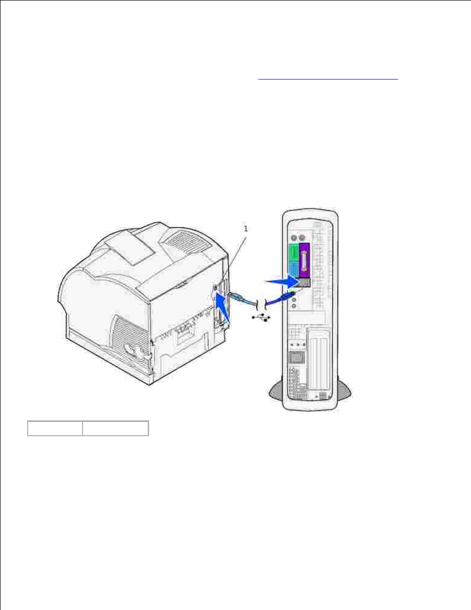 Connecting the printer locally, Turn on the printer | Dell M5200 Medium Workgroup Mono Laser Printer User Manual | Page 18 / 228