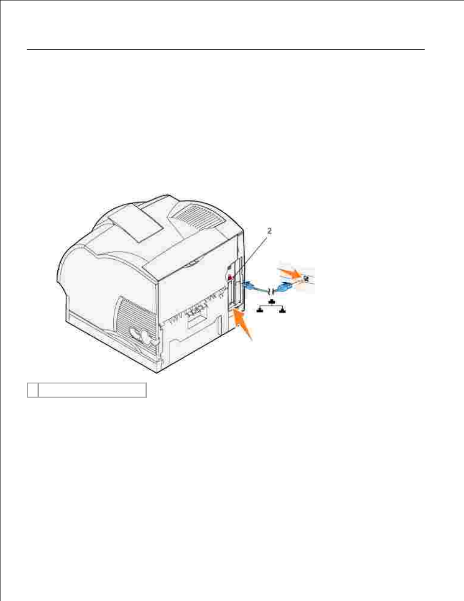 Connecting the printer to the network, Turn on the printer | Dell M5200 Medium Workgroup Mono Laser Printer User Manual | Page 20 / 228