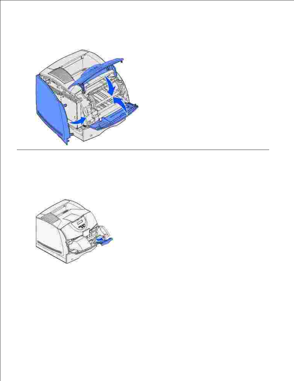 Removing the envelope feeder | Dell M5200 Medium Workgroup Mono Laser Printer User Manual | Page 213 / 228