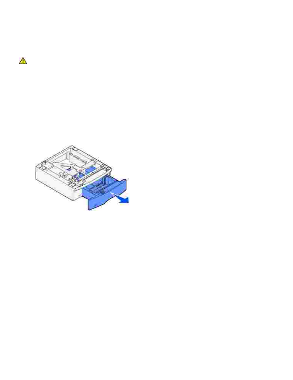 Installing optional drawers | Dell M5200 Medium Workgroup Mono Laser Printer User Manual | Page 25 / 228