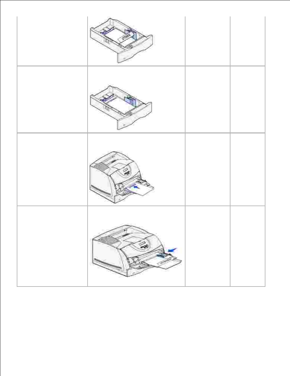 Selecting prepunched paper | Dell M5200 Medium Workgroup Mono Laser Printer User Manual | Page 40 / 228
