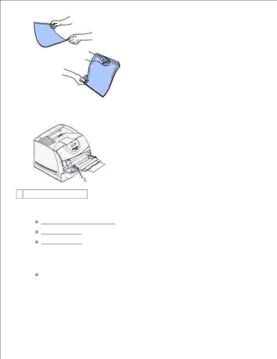 Loading paper and transparencies | Dell M5200 Medium Workgroup Mono Laser Printer User Manual | Page 57 / 228