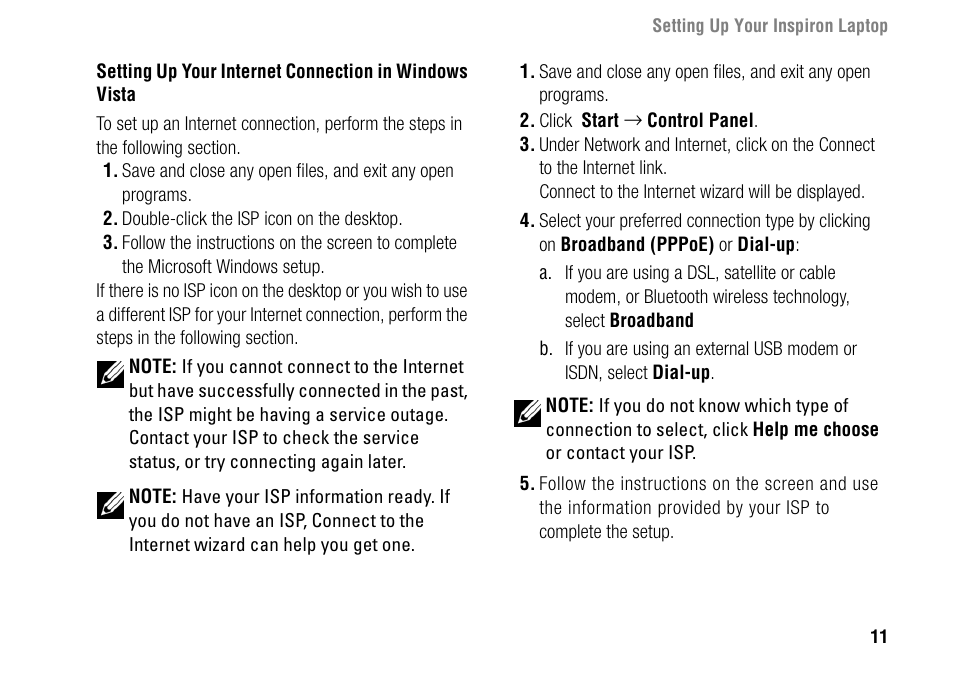 Dell Inspiron 1427 (Early 2009) User Manual | Page 13 / 54