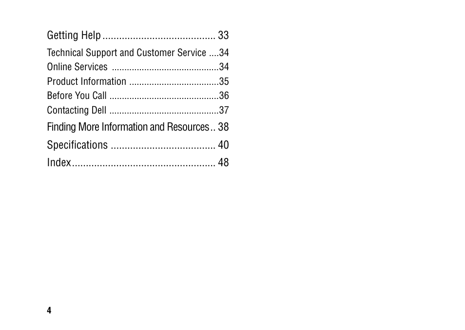 Dell Inspiron 1427 (Early 2009) User Manual | Page 6 / 54