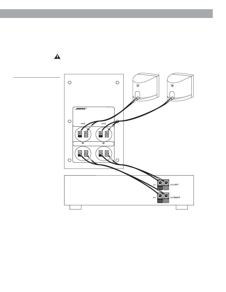 Checking your connections, English, Setting up your acoustimass | 3 speaker system, Completed connections | Bose Acoustimass User Manual | Page 7 / 14