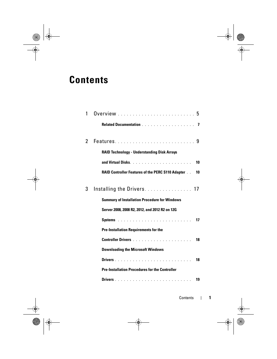 Dell PowerEdge RAID Controller S110 User Manual | Page 3 / 76