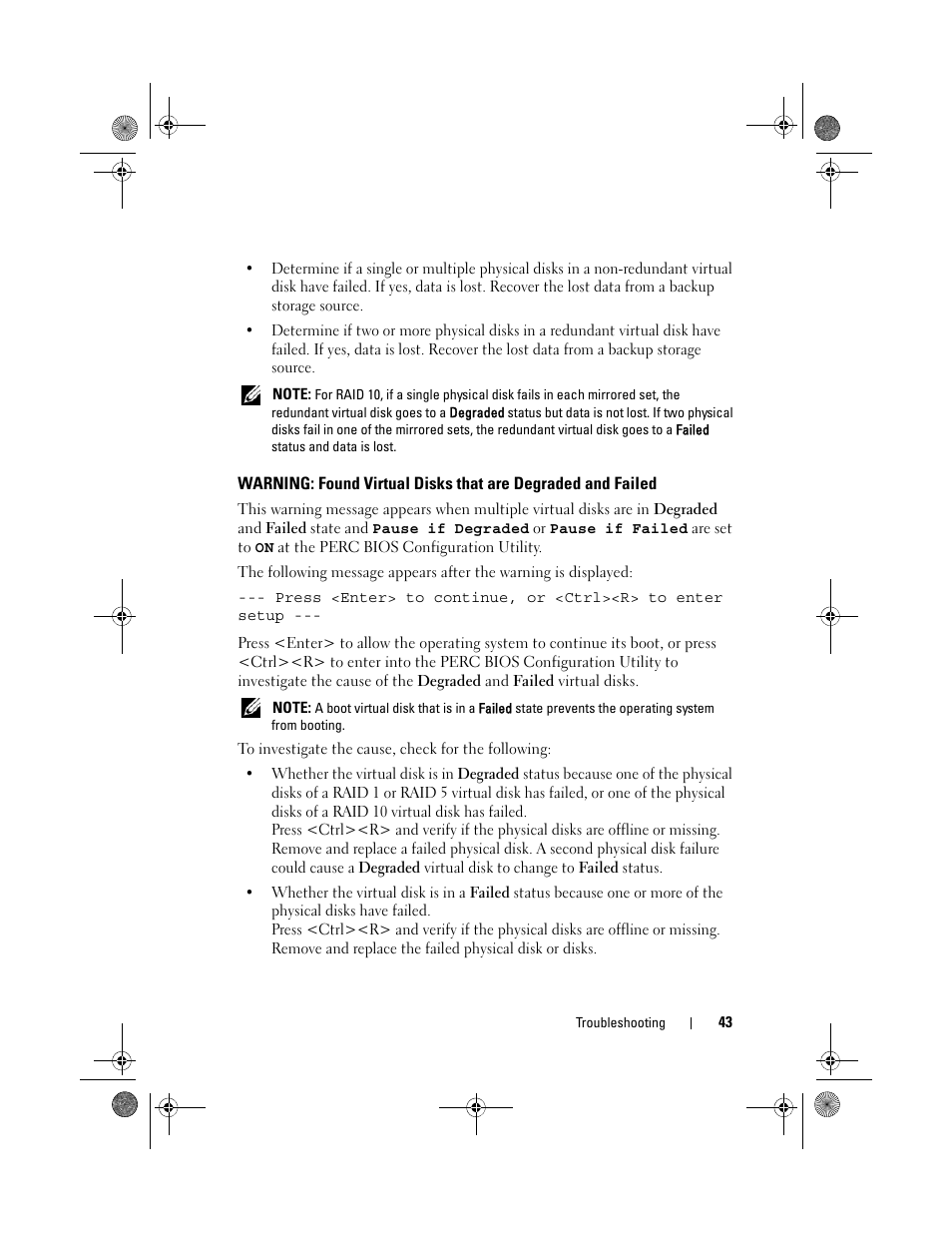 Dell PowerEdge RAID Controller S110 User Manual | Page 45 / 76