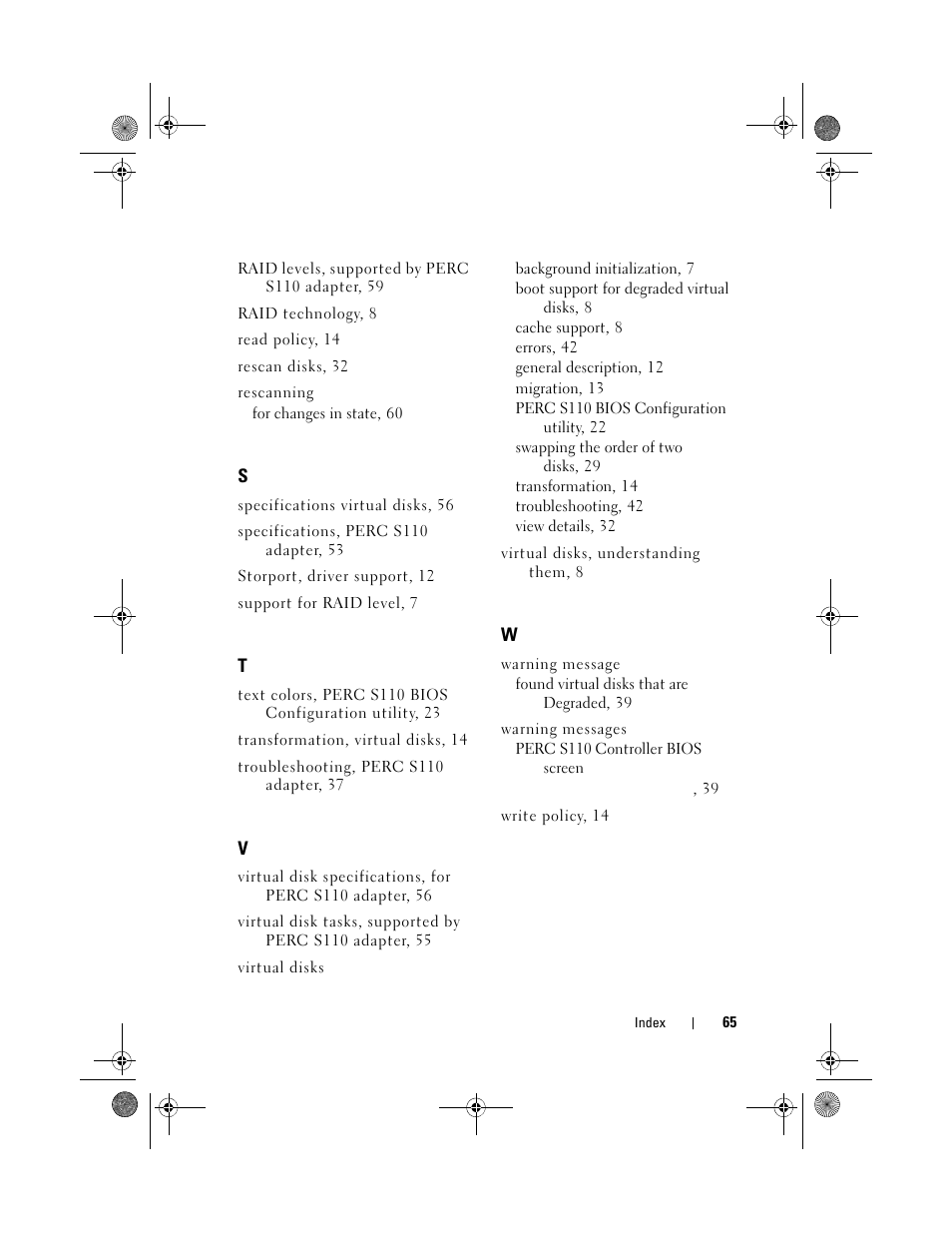 Dell PowerEdge RAID Controller S110 User Manual | Page 67 / 76