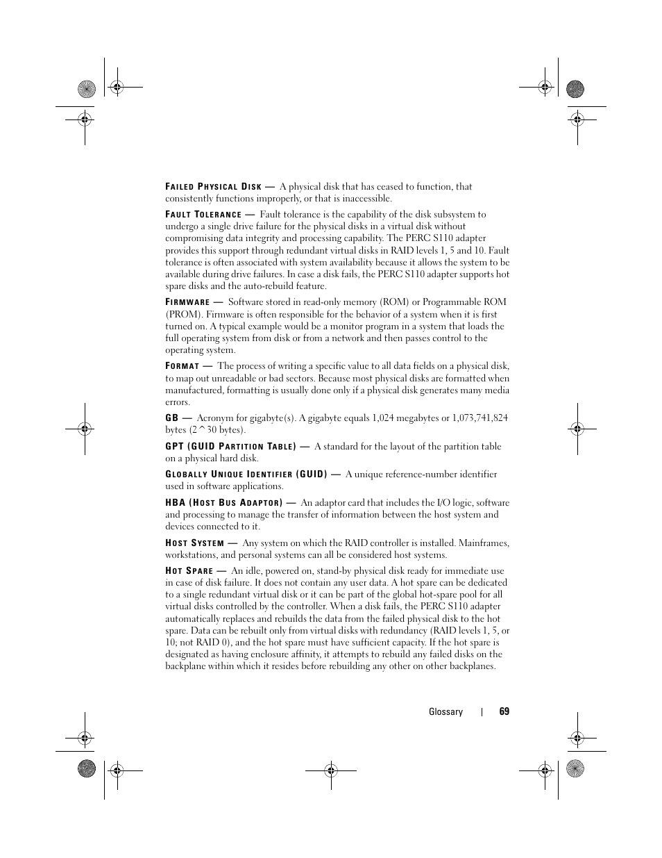 Dell PowerEdge RAID Controller S110 User Manual | Page 71 / 76