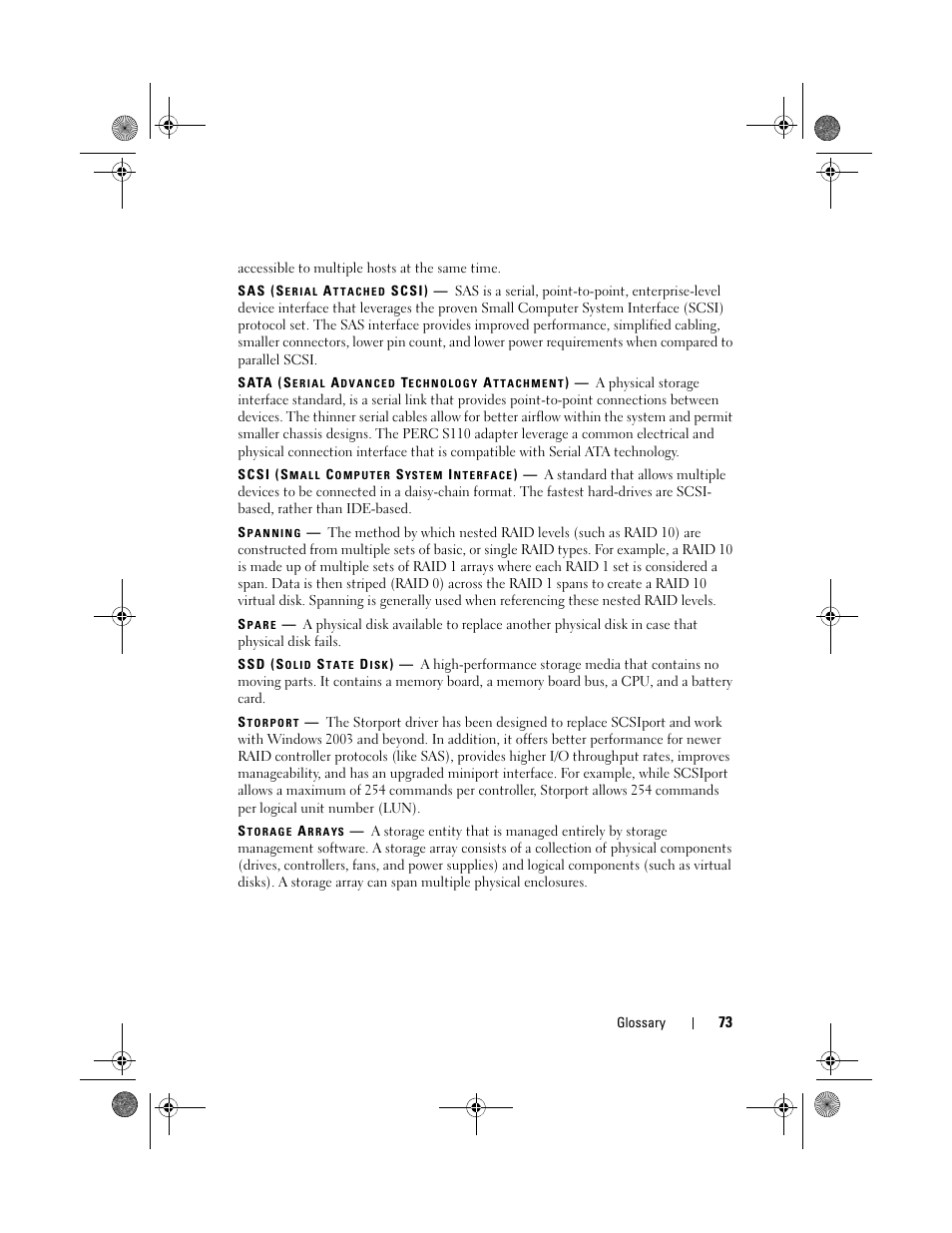 Dell PowerEdge RAID Controller S110 User Manual | Page 75 / 76