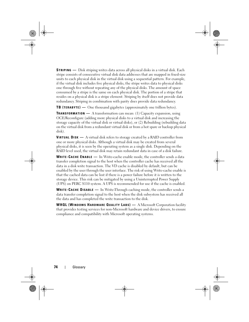 Dell PowerEdge RAID Controller S110 User Manual | Page 76 / 76