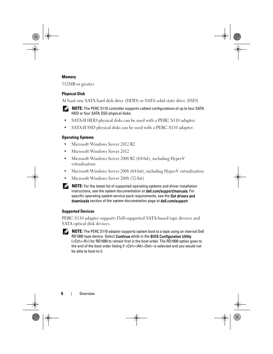 Dell PowerEdge RAID Controller S110 User Manual | Page 8 / 76