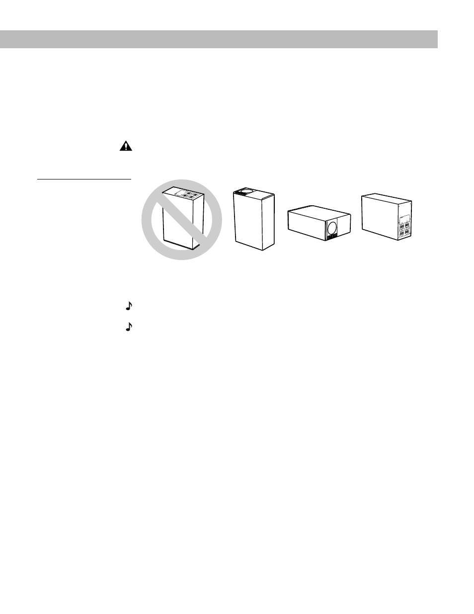 Selecting the locations for your acoustimass, System components, Examining the cables and connections | Setting up | Bose Acoustimass 5 User Manual | Page 7 / 16