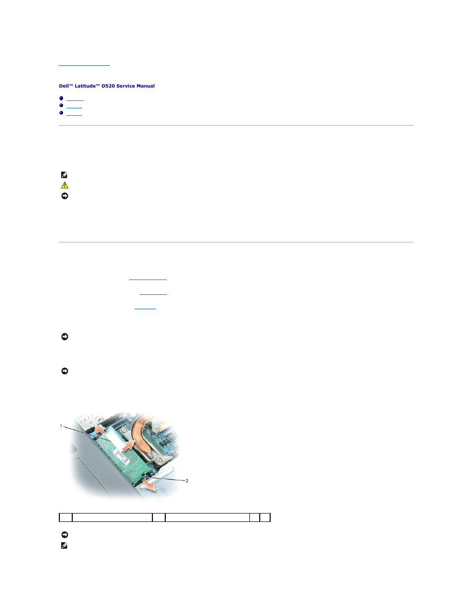 Dimm a | Dell Latitude D520 User Manual | Page 28 / 42
