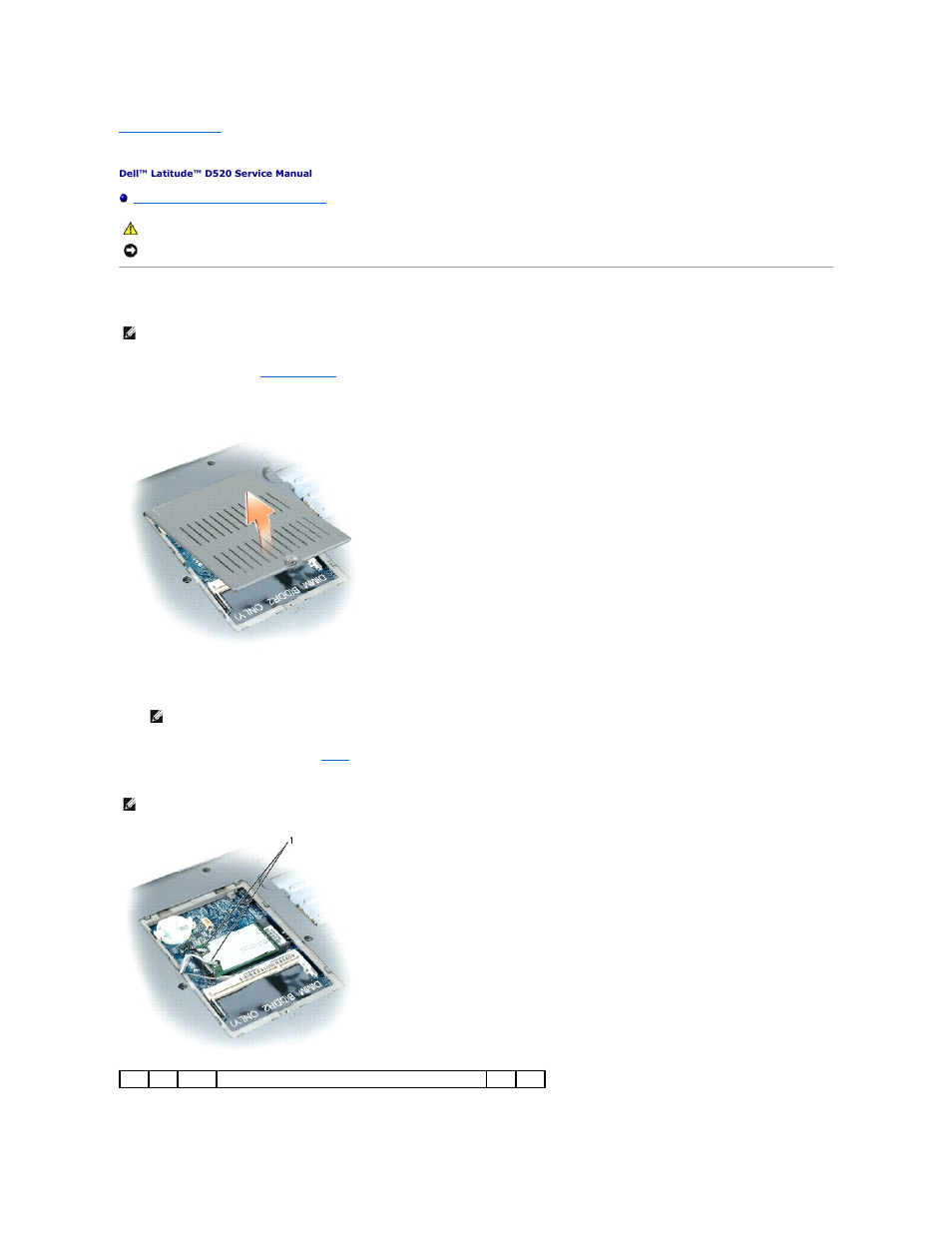 Mini-card, Wireless local area network (wlan) cards | Dell Latitude D520 User Manual | Page 6 / 42