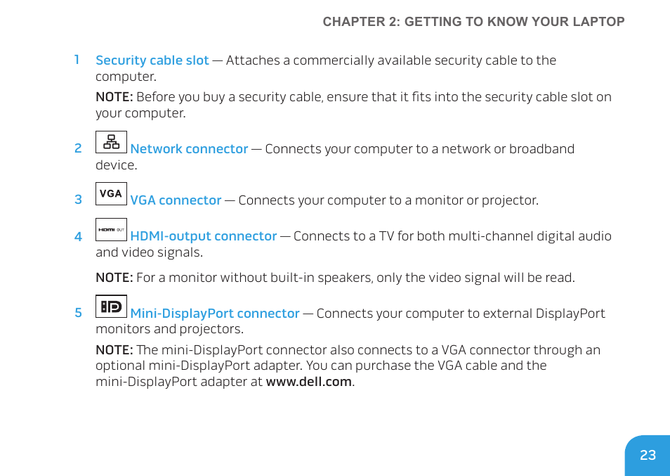 Dell Alienware M17x R3 (Early 2011) User Manual | Page 25 / 128