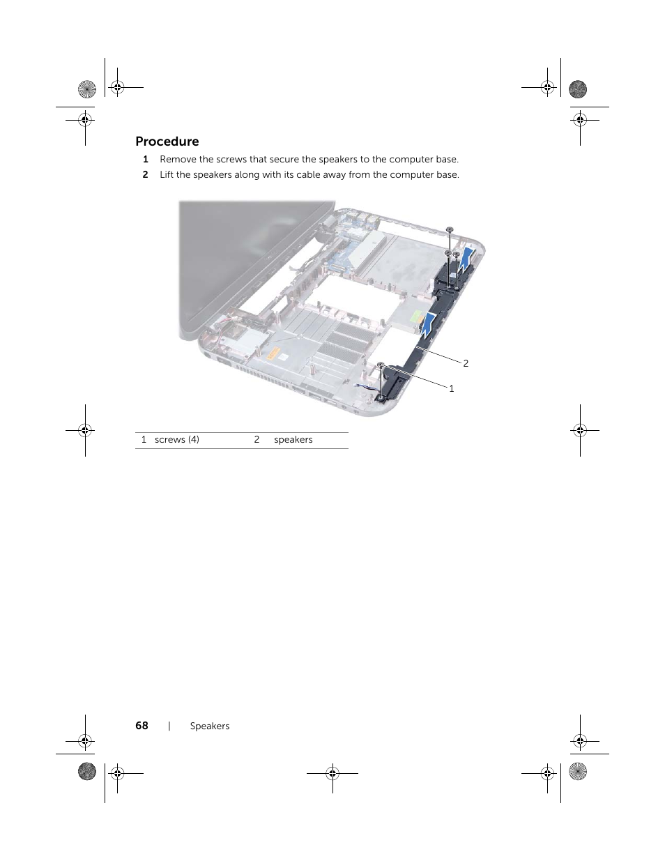 Procedure | Dell Inspiron 15R SE (7520, Mid 2010) User Manual | Page 68 / 84