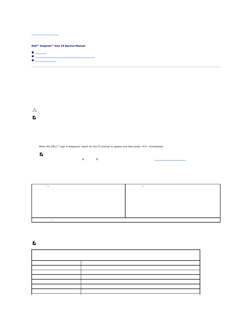 System setup utility, Overview, Entering system setup utility | System setup options | Dell Inspiron One 19 (Mid 2009) User Manual | Page 58 / 65