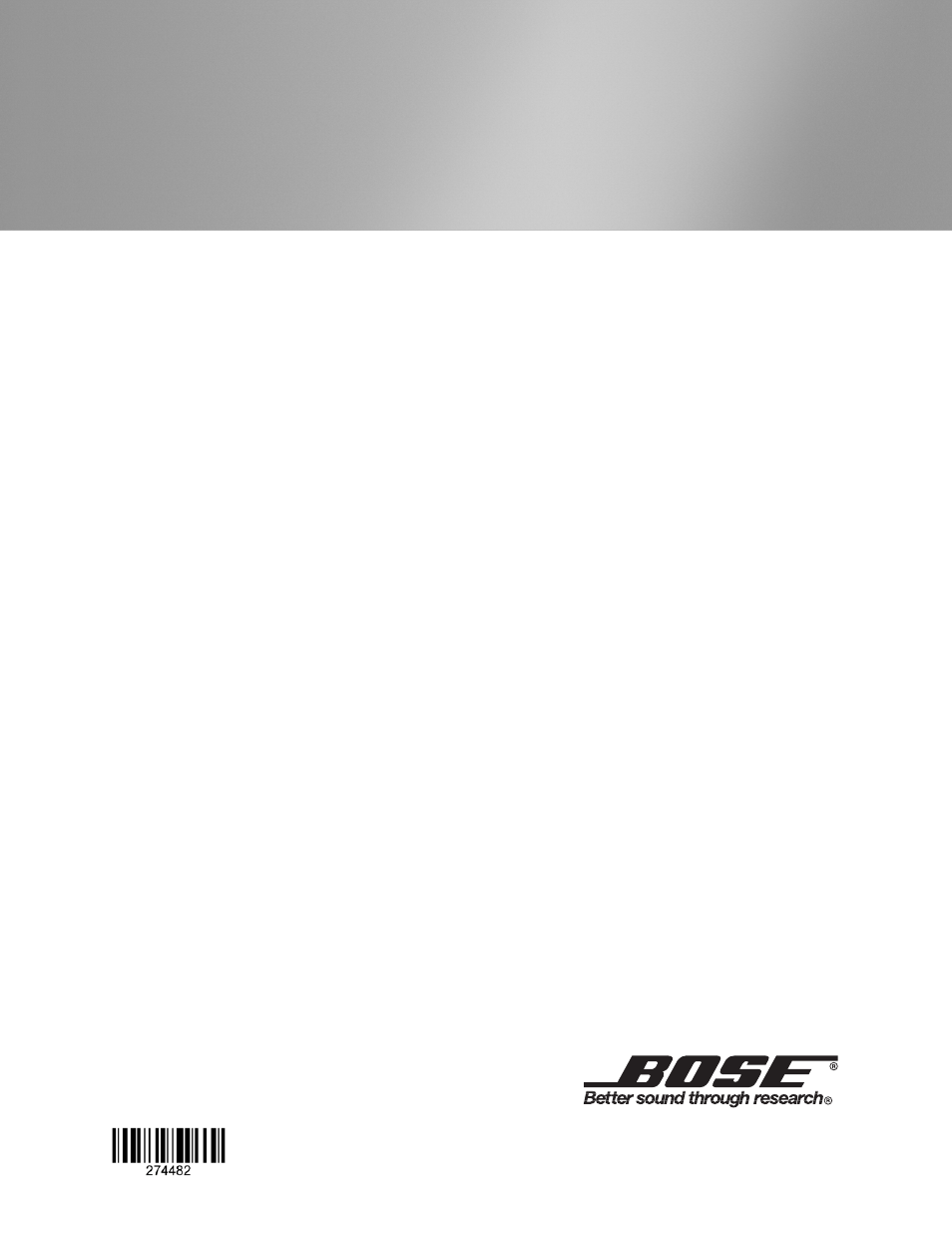 Bose LIFESTYLE 38 User Manual | Page 184 / 184