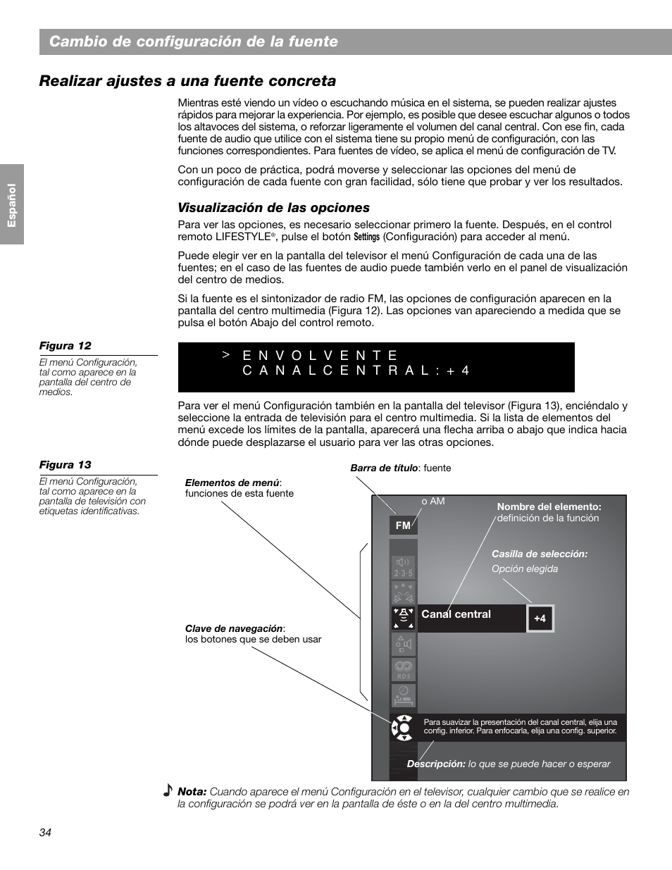 Bose LIFESTYLE 38 User Manual | Page 92 / 184