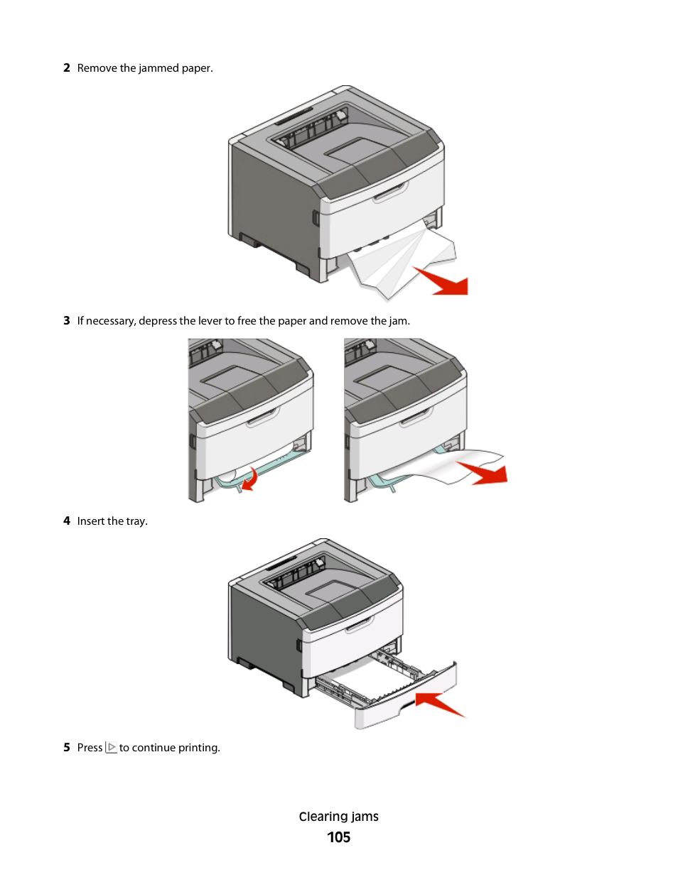 Dell 2230d/dn Mono Laser Printer User Manual | Page 105 / 128