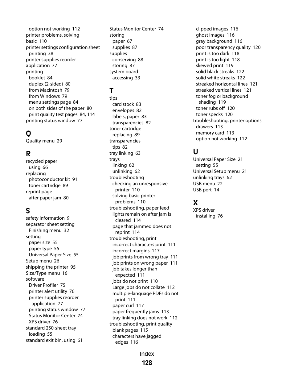 Dell 2230d/dn Mono Laser Printer User Manual | Page 128 / 128