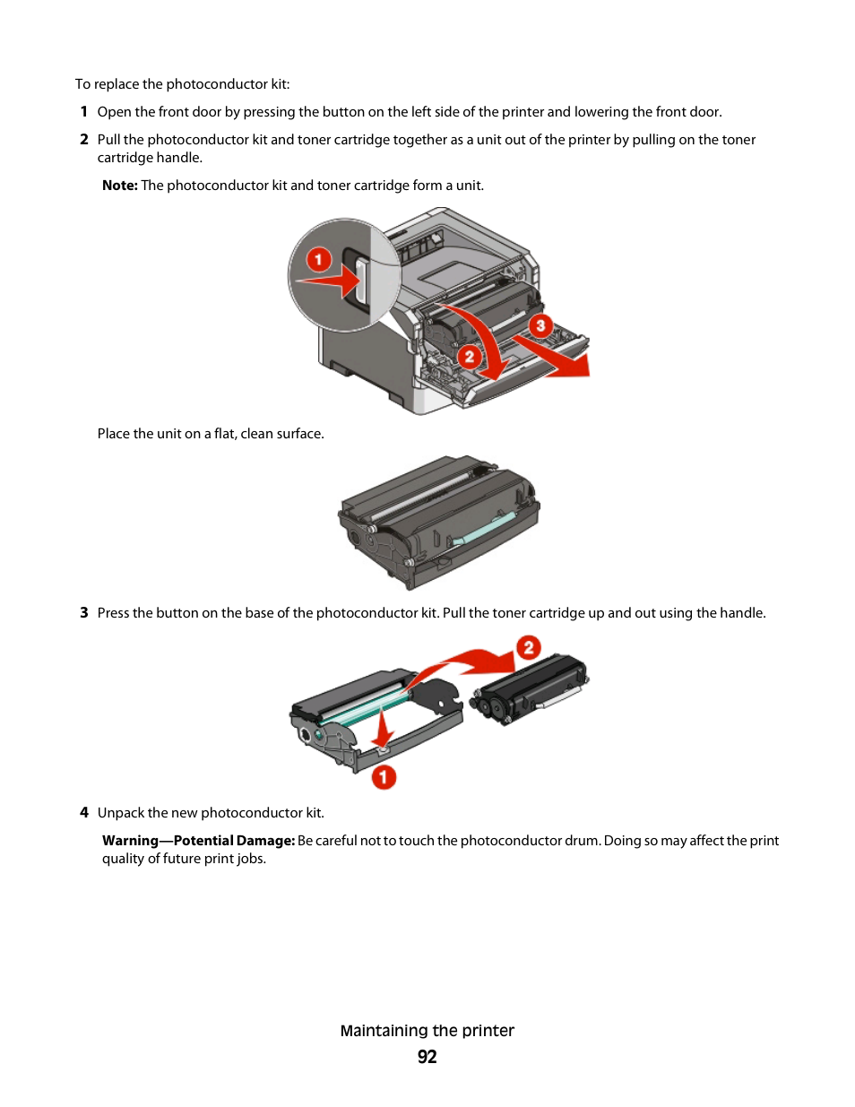 Dell 2230d/dn Mono Laser Printer User Manual | Page 92 / 128