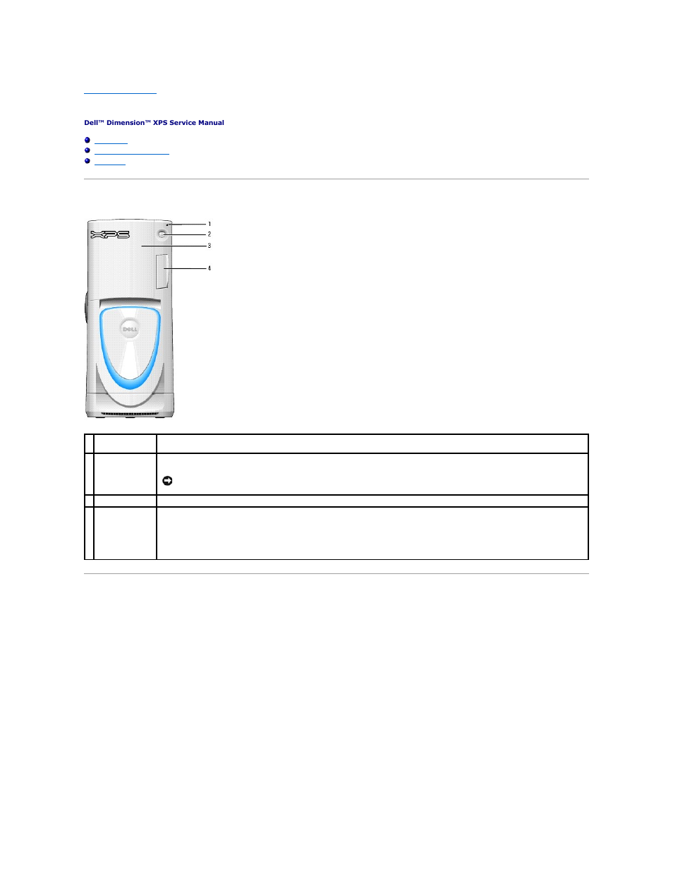 About your xps computer, Front view, Front view (door open) | Dell XPS/Dimension XPS Gen 5 User Manual | Page 2 / 56