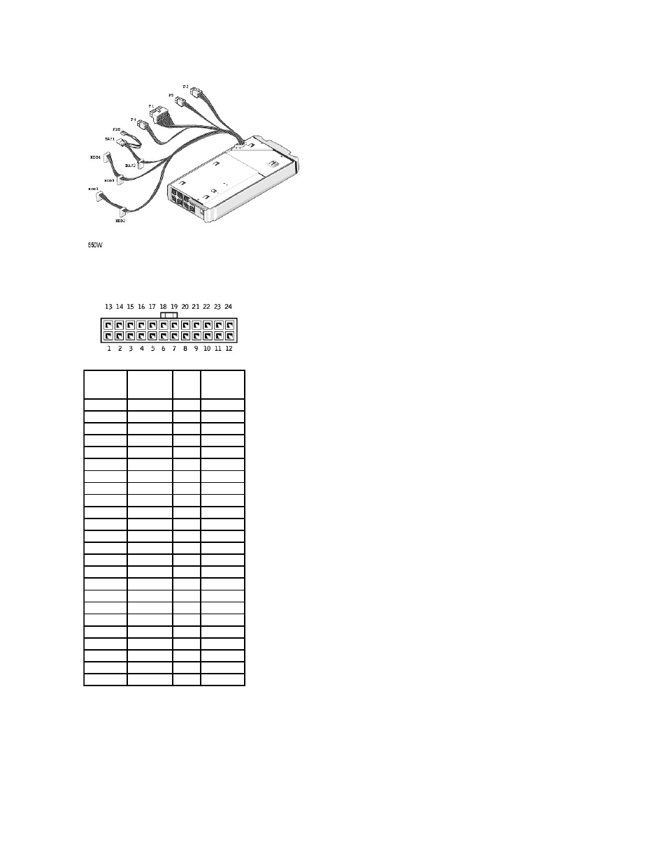 Dc power connector p1, Dc power connector p2 | Dell XPS/Dimension XPS Gen 5 User Manual | Page 53 / 56