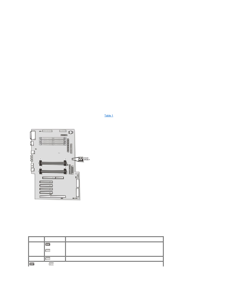 Jumper block (see, System board jumpers | Dell Precision 420 User Manual | Page 16 / 49