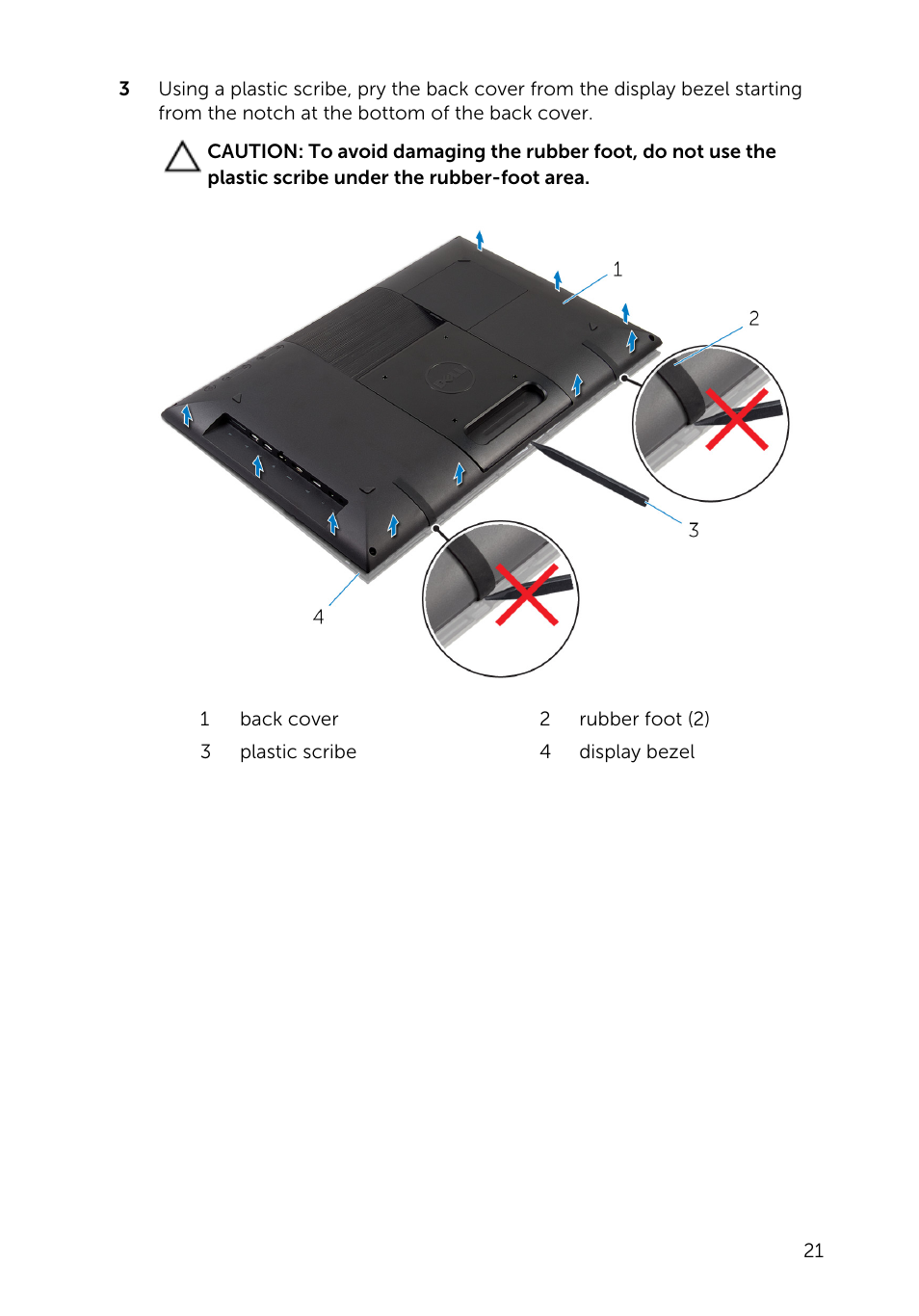 Dell Inspiron 20 (3043, Mid 2014) User Manual | Page 21 / 71