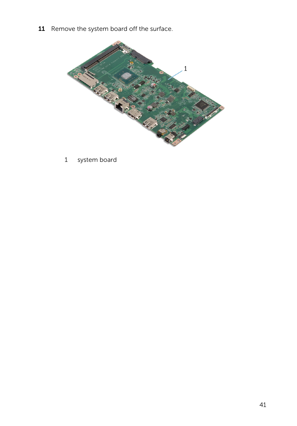 Dell Inspiron 20 (3043, Mid 2014) User Manual | Page 41 / 71