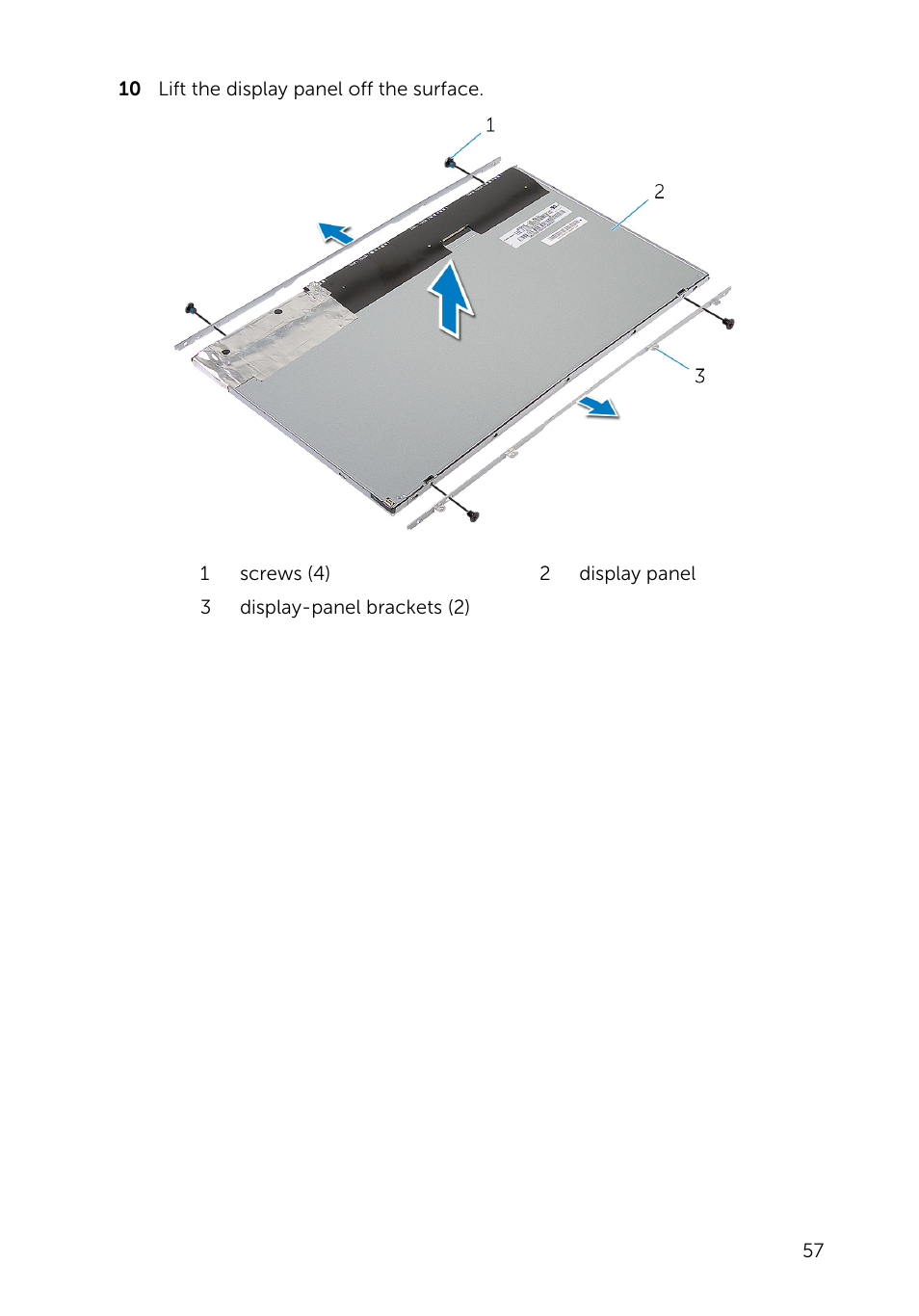 Dell Inspiron 20 (3043, Mid 2014) User Manual | Page 57 / 71