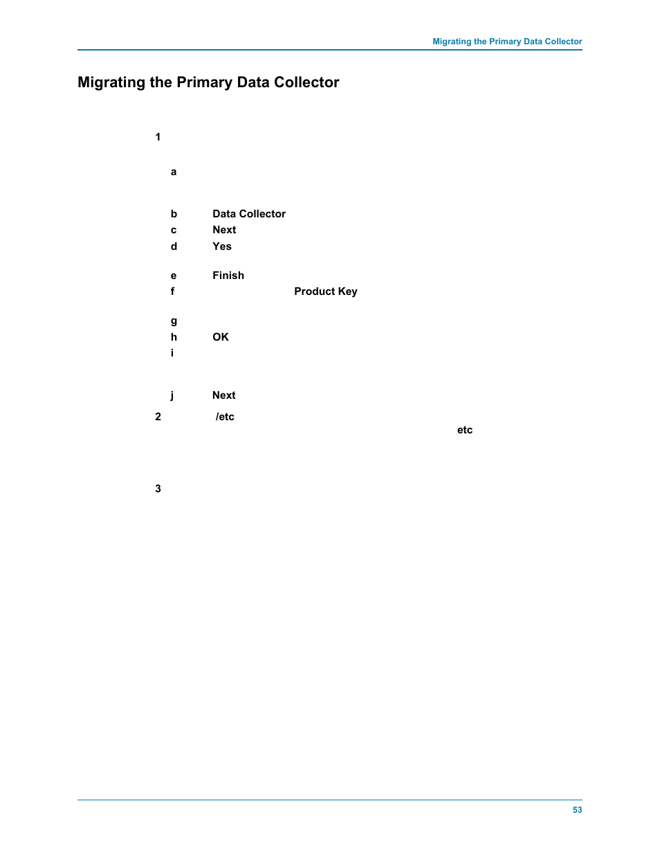 Migrating the primary data collector | Dell Compellent Series 30 User Manual | Page 61 / 116
