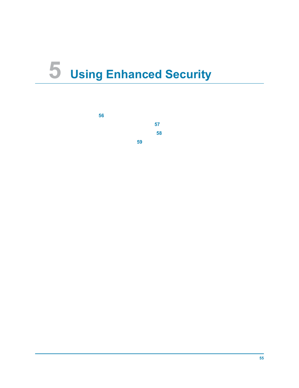 5 using enhanced security, Using enhanced security, For details | Using | Dell Compellent Series 30 User Manual | Page 63 / 116