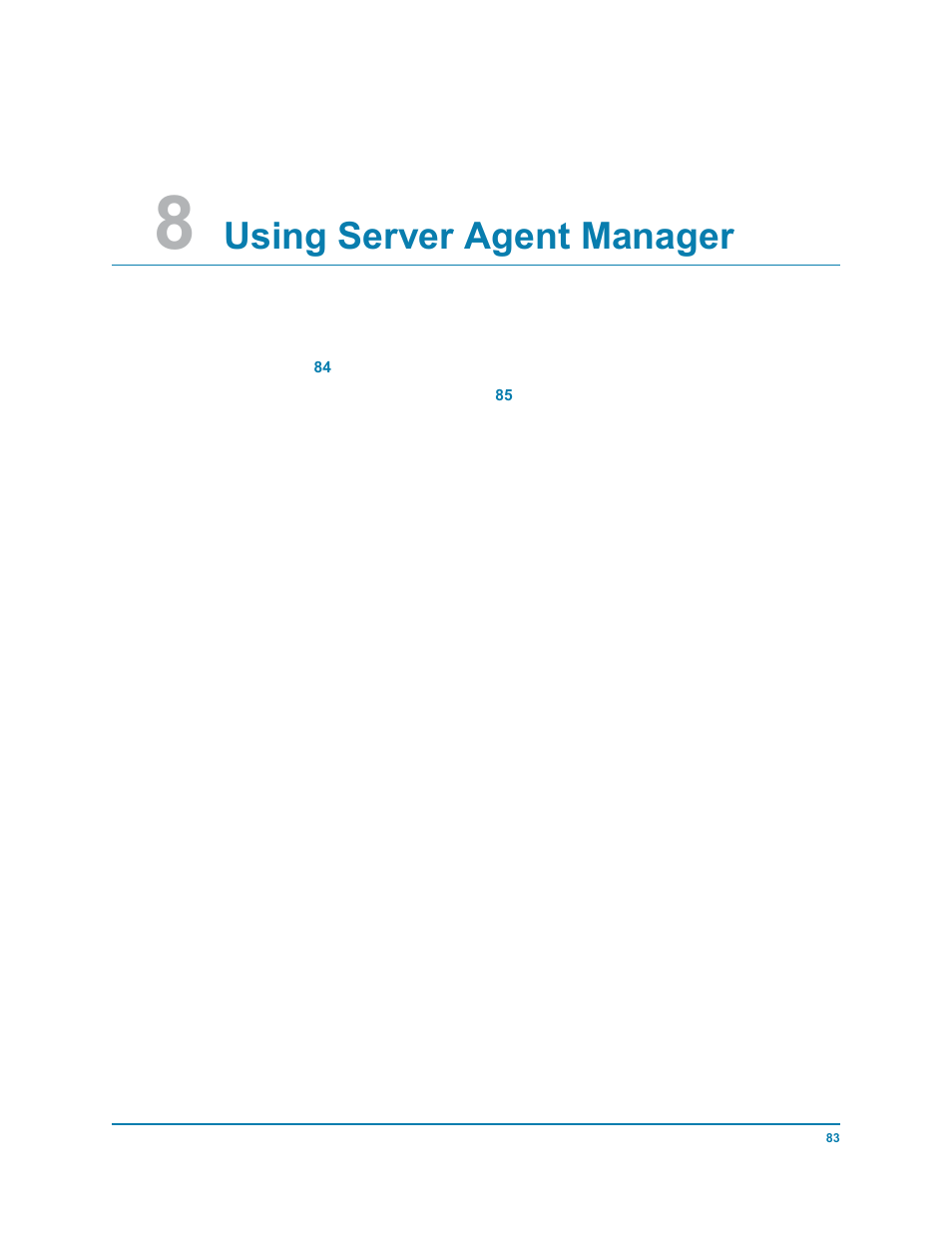 8 using server agent manager, Using server agent manager | Dell Compellent Series 30 User Manual | Page 91 / 116