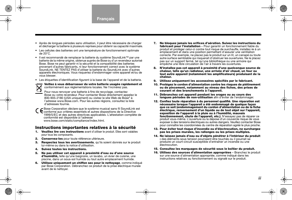 Bose SoundLink AM319182 User Manual | Page 39 / 56