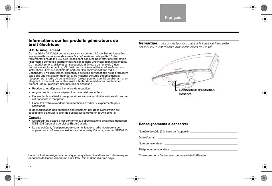 Bose SoundLink AM319182 User Manual | Page 40 / 56