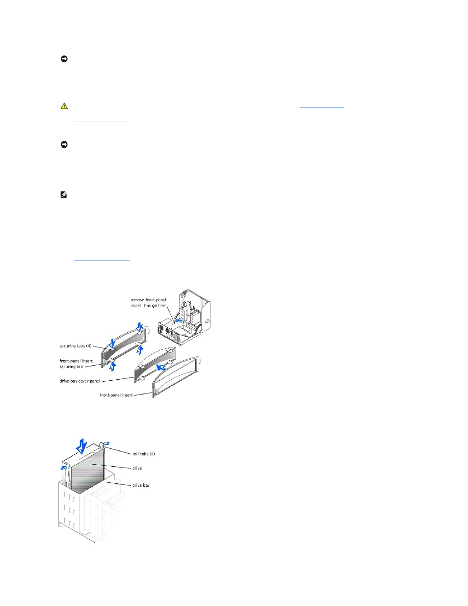 Inch devices | Dell Dimension 8200 User Manual | Page 18 / 57