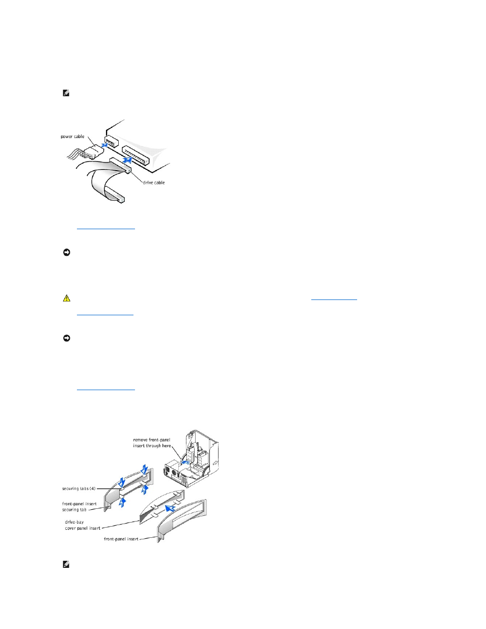 Inch devices | Dell Dimension 8200 User Manual | Page 19 / 57