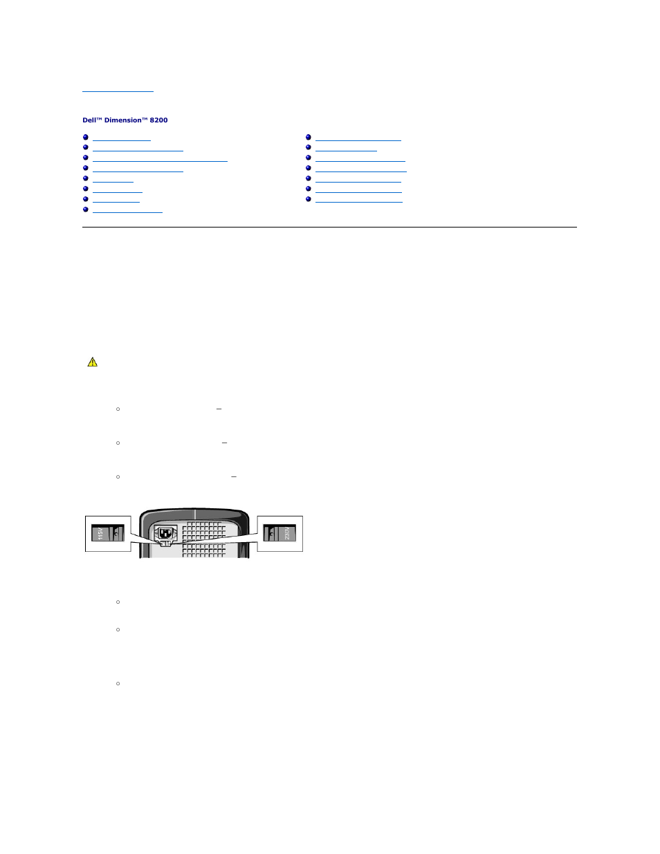 Adding parts, Safety instructions, When using your computer | Dell Dimension 8200 User Manual | Page 6 / 57