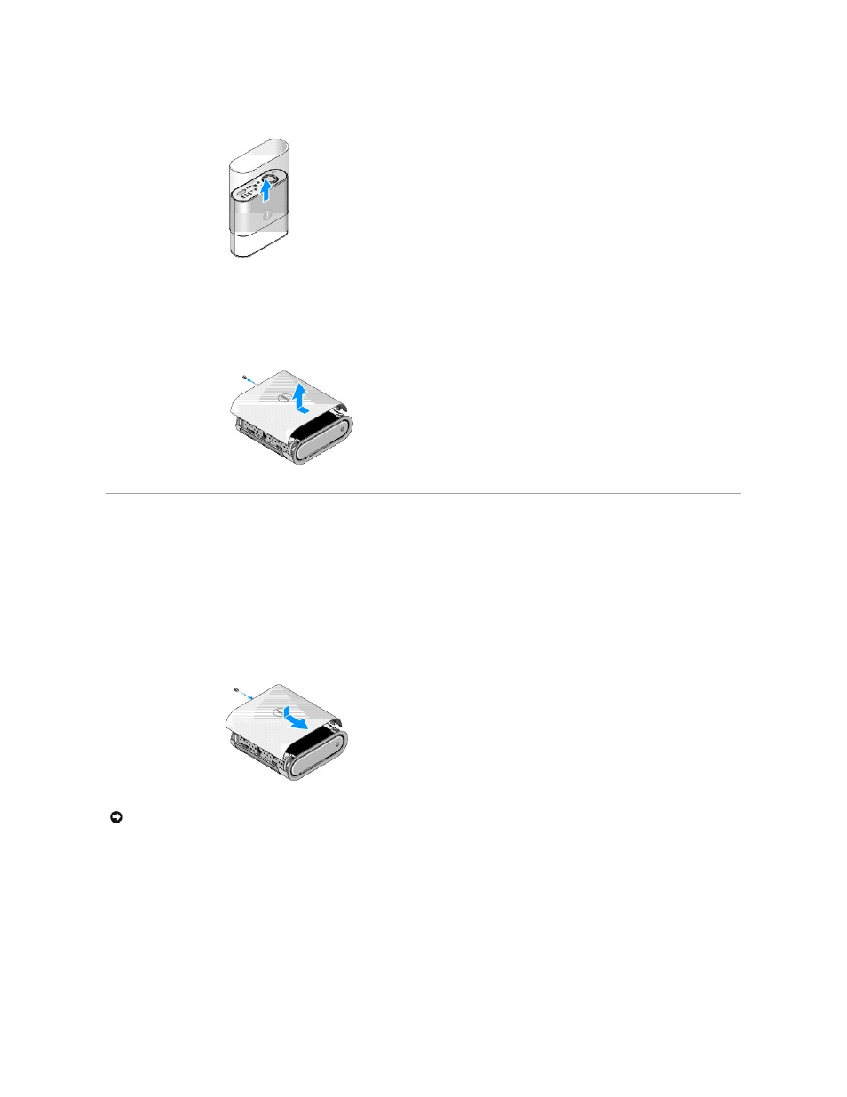 Installing the computer cover | Dell Studio Hybrid D140G (Mid 2008) User Manual | Page 15 / 42