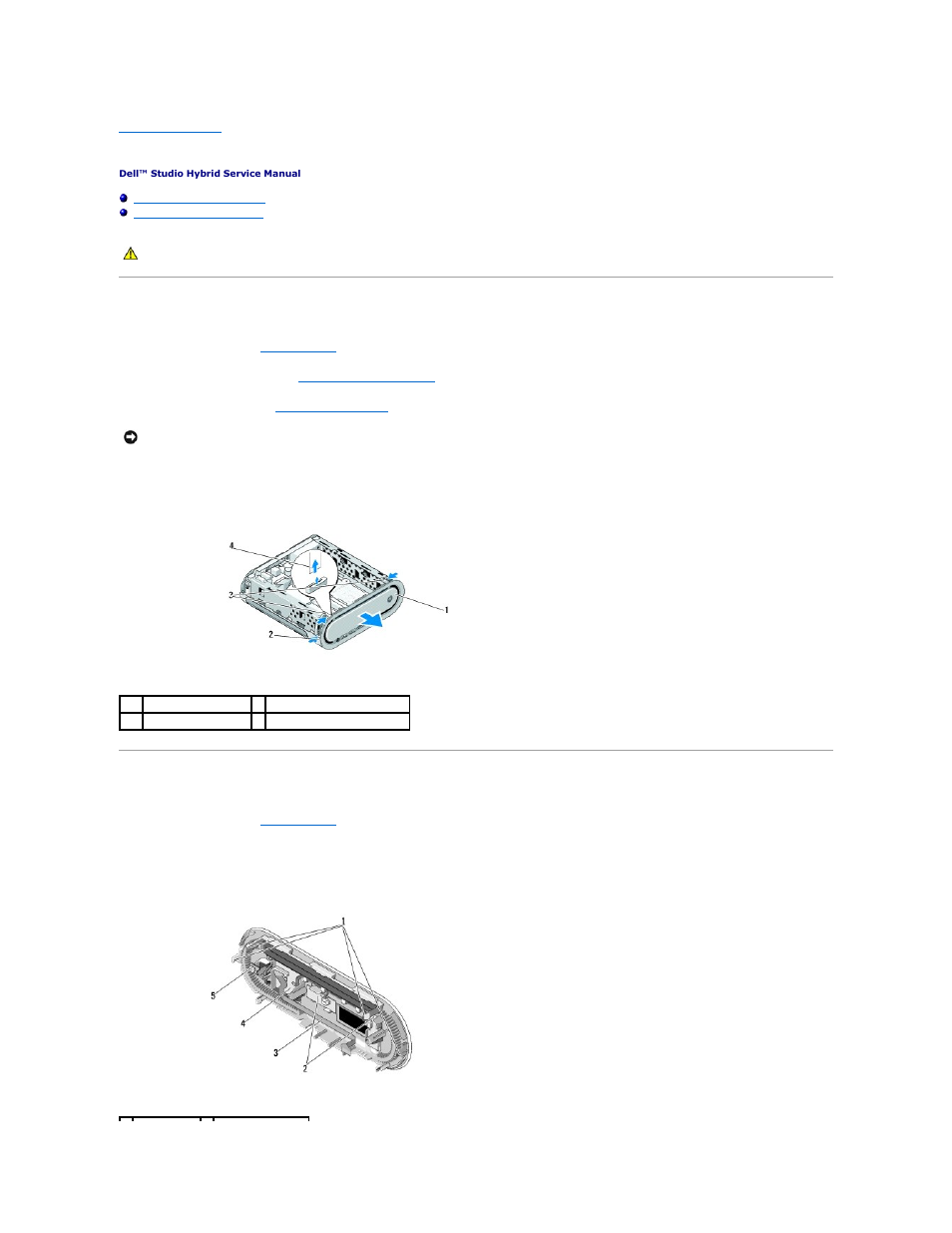 Replacing the front i/o panel, Removing the front i/o panel, Installing the front i/o panel | Dell Studio Hybrid D140G (Mid 2008) User Manual | Page 22 / 42