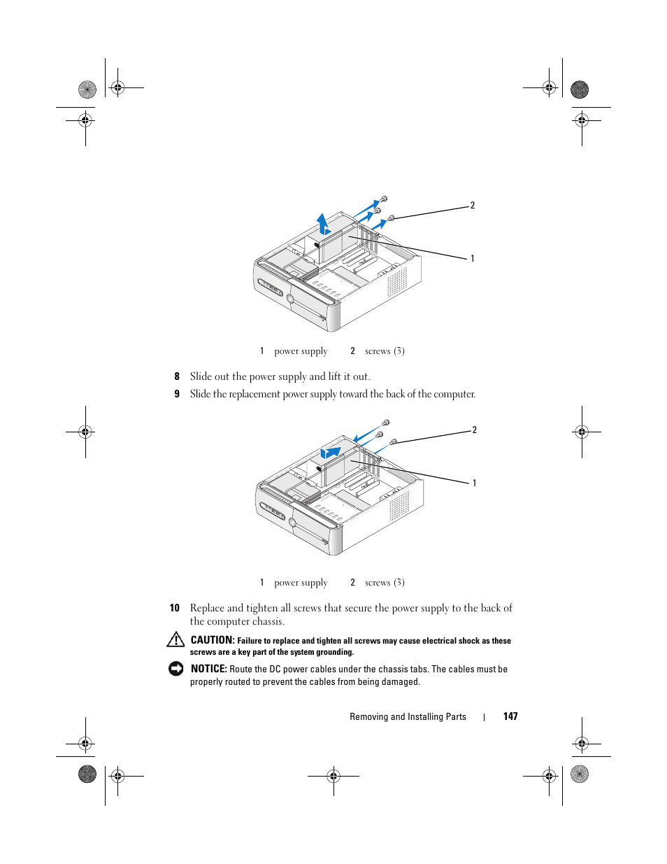 Dell Inspiron 531s (Mid 2007) User Manual | Page 147 / 212
