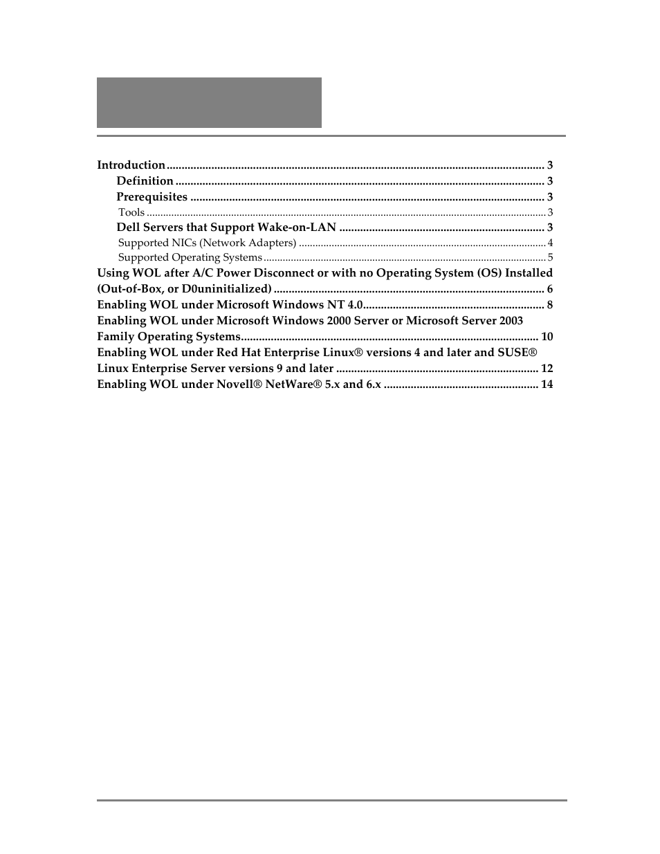 Dell Wake-on-LAN User Manual | Page 2 / 15