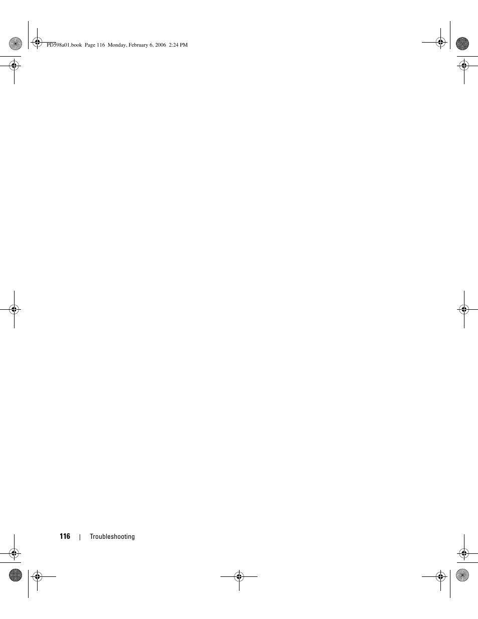 Dell Inspiron E1705 User Manual | Page 116 / 188