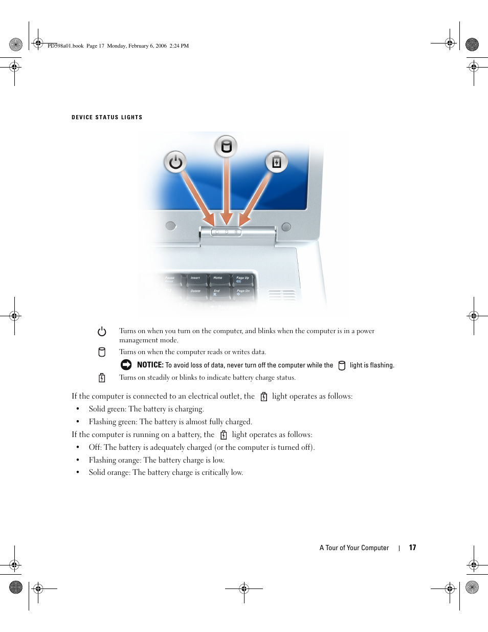 Dell Inspiron E1705 User Manual | Page 17 / 188